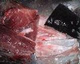 まぐろのしっぽでお料理作り方2写真