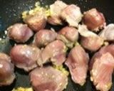 鶏の砂肝と空心菜の炒めものヽ（ ´ー）ﾉ作り方3写真