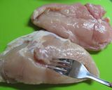 黄金の味でガッツリ照り焼き(●ゝω・●)作り方1写真