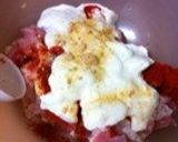 簡単☆バターチキンカレー作り方1写真