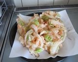 そら豆と玉葱天ぷら作り方3写真