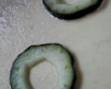 盛りつけをオシャレに◇きゅうりの飾り切り作り方1写真