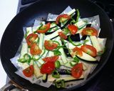 パリパリ夏野菜フライパンピザ作り方4写真