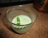 冷たいとろとろ緑のスープ（豆乳で）作り方6写真