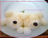 ＊デコカレー＊仲良しシロクマくん☆作り方2写真