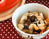 ストウブで♪しょうゆ豆の炊き込みご飯作り方4写真