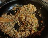 和風オムレツ　甘辛挽肉がたまりません♪作り方3写真