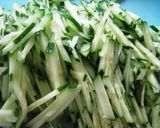 子供が好きな☆きゅうりのタマゴサラダ作り方1写真