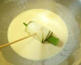 大葉味噌の夏野菜ナス巻き串天作り方8写真