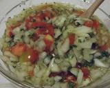 チキンの衣揚げ さっぱりソース作り方1写真