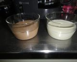 2色のチョコのなめらかムース作り方7写真