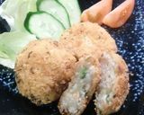 ♪節約♪豆腐と鶏皮のメンチカツ作り方9写真