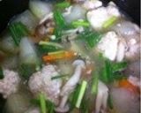 温も冷も美味しい☆冬瓜と肉団子作り方7写真