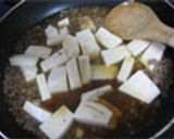 辛んま青唐辛子みそ♪を使ったマーボー豆腐作り方4写真