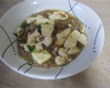 辛んま青唐辛子みそ♪を使ったマーボー豆腐作り方6写真