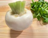 白だしでコク旨♡カブのミルク味噌スープ作り方1写真