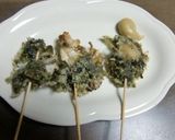 活菜上手で、青さ入りまいたけアゲパー作り方3写真