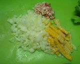 簡単おつまみ＊納豆のサラダ菜包み作り方2写真