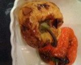 パプリカの冷製パスタ作り方1写真