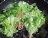 クセになる♪豚肉とレタスの炒めもの作り方3写真