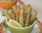 パリパリ♪～枝豆チーズ☆スティック作り方6写真