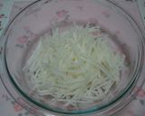 居酒屋風～　大根青しそ風味ポテチ　サラダ作り方1写真