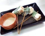 高野豆腐チーズサンド大葉巻き串天作り方3写真