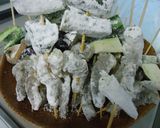 アゲパー♪海老+4種の野菜串天作り方1写真