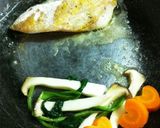 ★ちょいカレー風味すずきのムニエル★*。作り方10写真