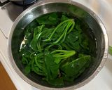 自信作!ほうれん草の胡麻和え作り方3写真