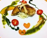 ★ちょいカレー風味すずきのムニエル★*。作り方15写真