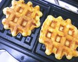 * カラメル風味の * バナナワッフル♪作り方7写真