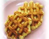 * カラメル風味の * バナナワッフル♪作り方8写真