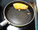 ケチャップ風味＊ハム入りオムレツ☆作り方6写真