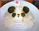 日本応援パンダさん＊デコカレー＊作り方5写真
