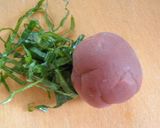 ＊カリカリ梅のおにぎり＊作り方1写真