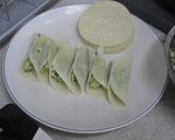 ベジレシピ☆豆腐とニラの焼き餃子作り方2写真