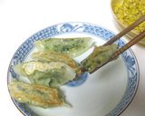 ベジレシピ☆豆腐とニラの焼き餃子作り方3写真