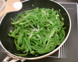 夏野菜・ピーマンと生姜の佃煮炒め作り方2写真