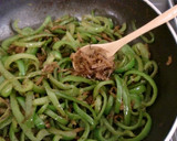 夏野菜・ピーマンと生姜の佃煮炒め作り方3写真