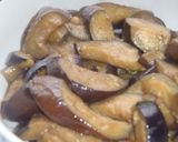 さっぱり戴くなすマヨの黒酢・昆布つゆ炒め作り方2写真