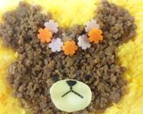 キャラ弁くまのがっこう☆そぼろジャッキー作り方4写真