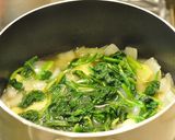 ほうれん草の冷たいコーンスープ♡作り方4写真