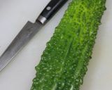ゴーヤ赤炒作り方1写真