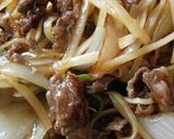 ＊牛肉としゃきしゃきポテトの炒めもの＊作り方6写真