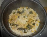 豚コマ・コーン・ワカメ油揚げ炊き込み御飯作り方1写真