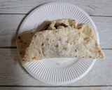 ささっとハンバーグデミグラスソースチーズタコス作り方12写真