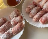 豚薄切り肉のチーズ巻き＆ソーセージ巻き作り方3写真