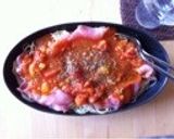 夏にぴったり！トマト＆生ハム冷製パスタ！作り方3写真