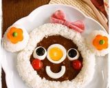 ＊デコカレー＊　モンキーガール♪作り方5写真